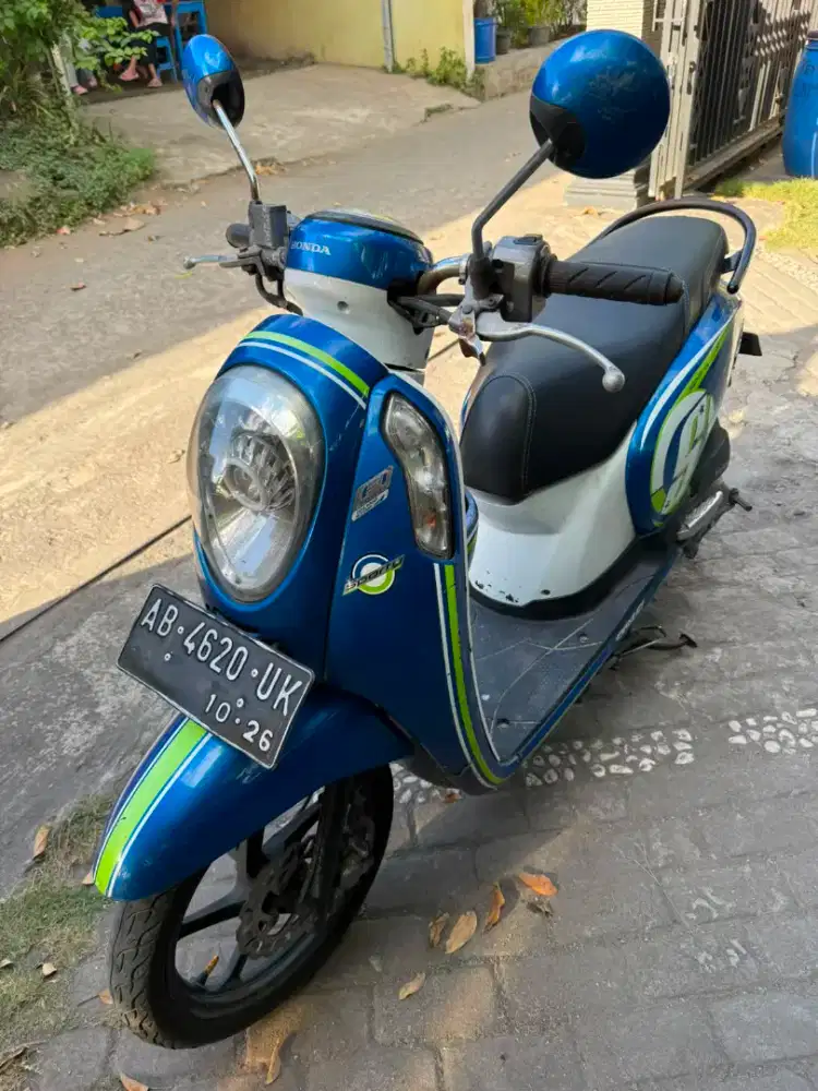 Scoopy THN 2016 plat AB Bantul