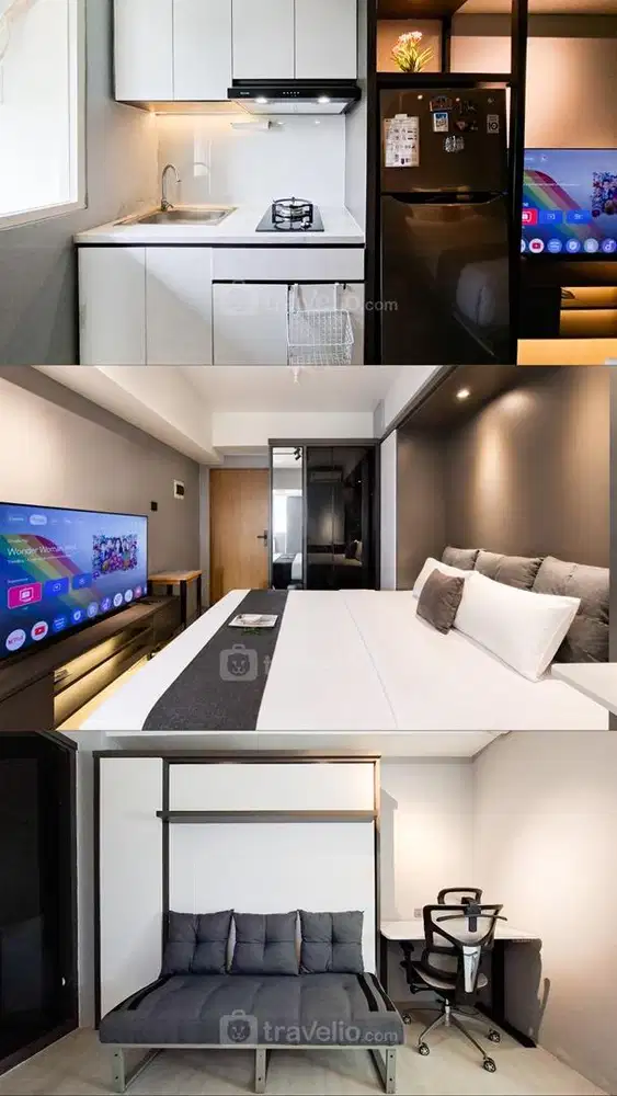 Dijual Apartemen Studio Minimalist 22 m² – Full Furnished & Siap Huni
