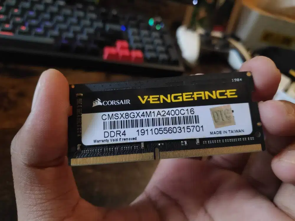 RAM 8 GB DDR4 2400MHz SoDIMM Corsair Vengeance - NORMAL
