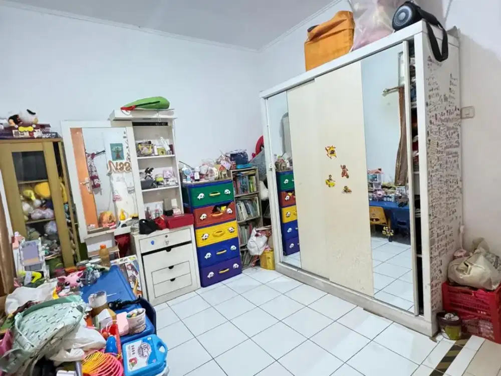 JUAL RUMAH TAMAN PALEM LESTARI BLOK TERDEPAN DARI JALAN RAYA BEBAS BANJIR