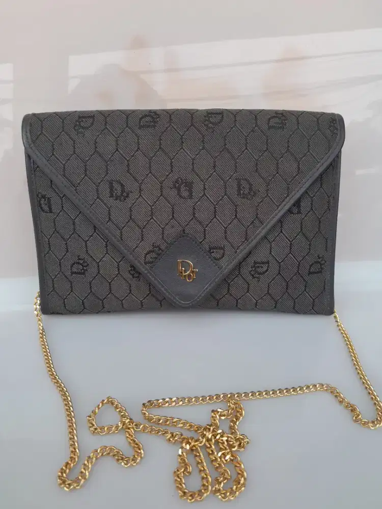 Shoulder/Slingbag Christian Dior Vintage Honeycomb Chain Bag