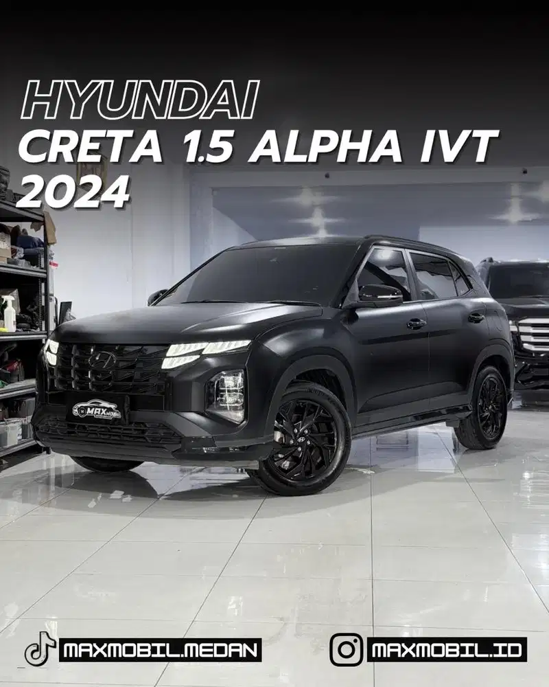 [ODO 18RB‼️] HYUNDI CRETA 1.5 ALPHA AT 2024 pemakaian 2025