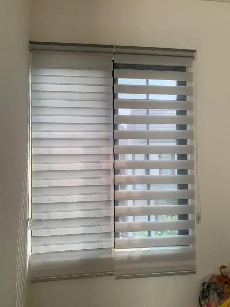 Tirai gorden zebra blinds costum