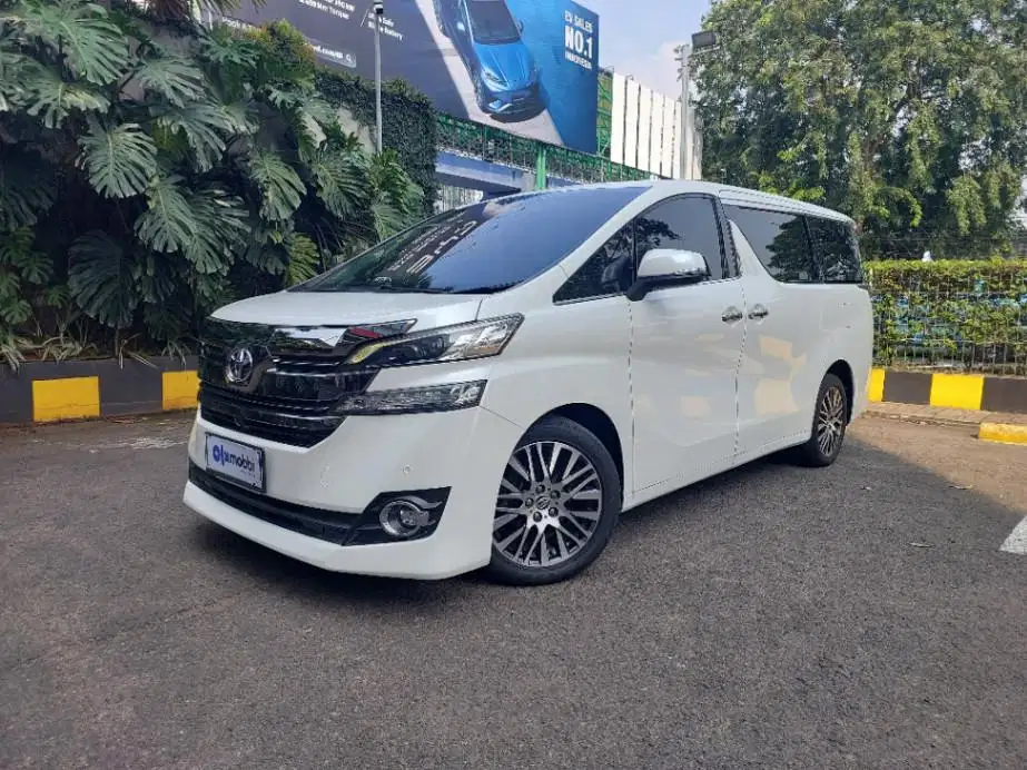 Toyota Vellfire 2.5 G Bensin-AT 2016 Putih
