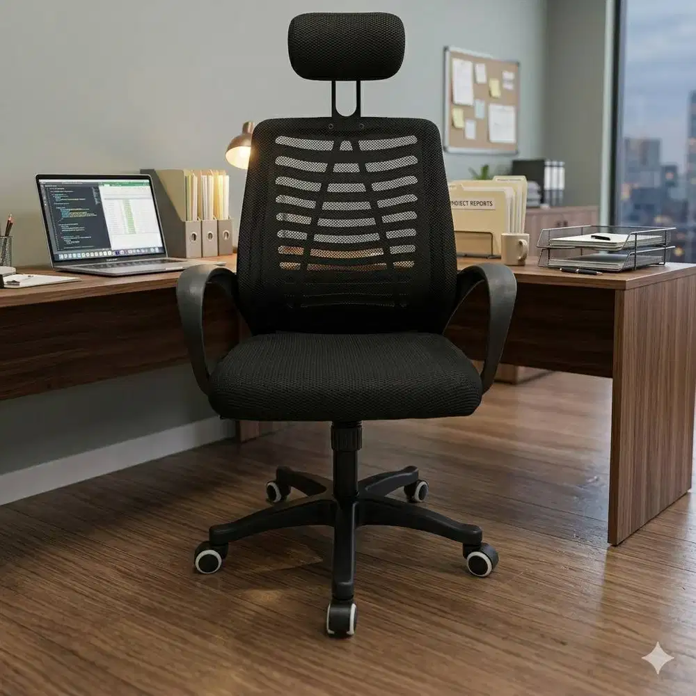 Kursi Kantor Sandaran Tinggi | Kursi Kantor Ergonomis