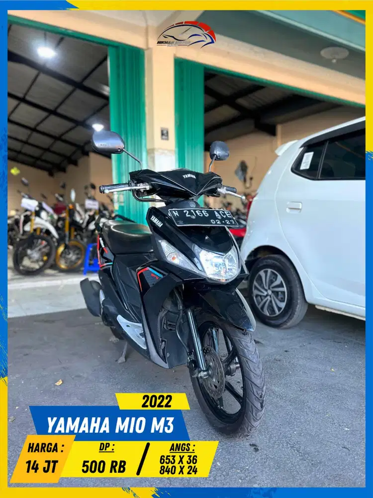 YAMAHA MIO M3 2022 MURAH MERIAH BOSKU HIKMAH MOTOR KEPUH MALANG