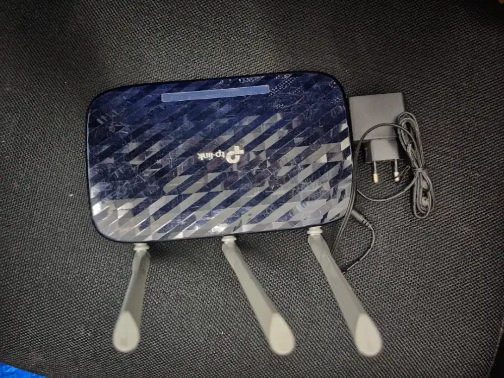 Modem tp link 3 antena masih bagus normal