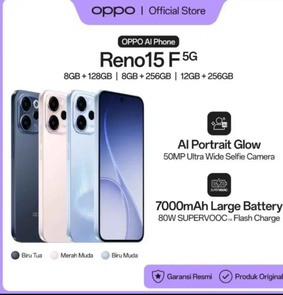 OPPO RENO 15F SERIES
