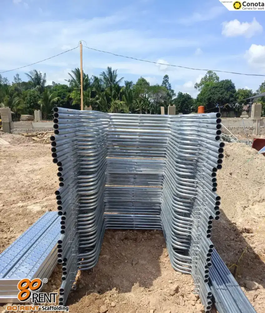 Jual dan sewa scaffolding, roda dll