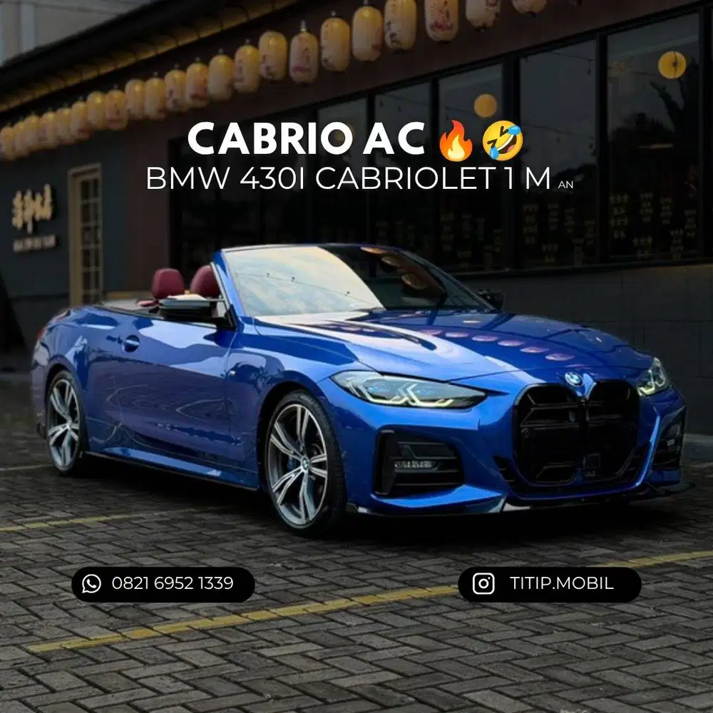 [CASH] BMW 430i CABRIOLET M SPORT PRO (iDrive 8) 2024