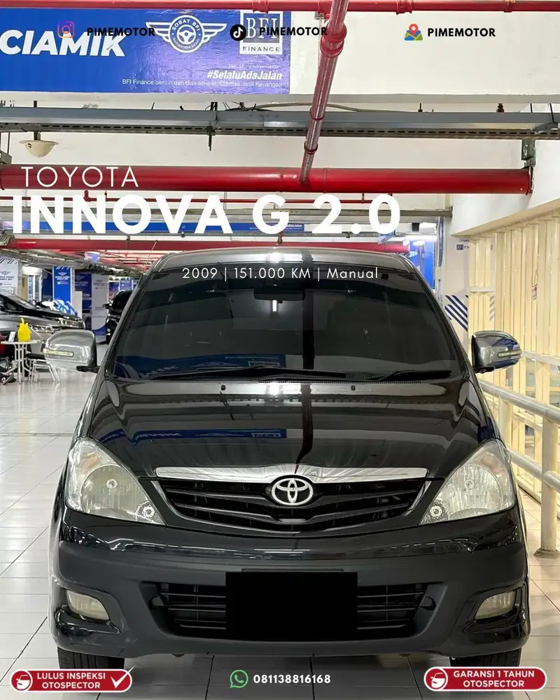 TOYOTA KIJANG INNOVA 2.0 G 2009