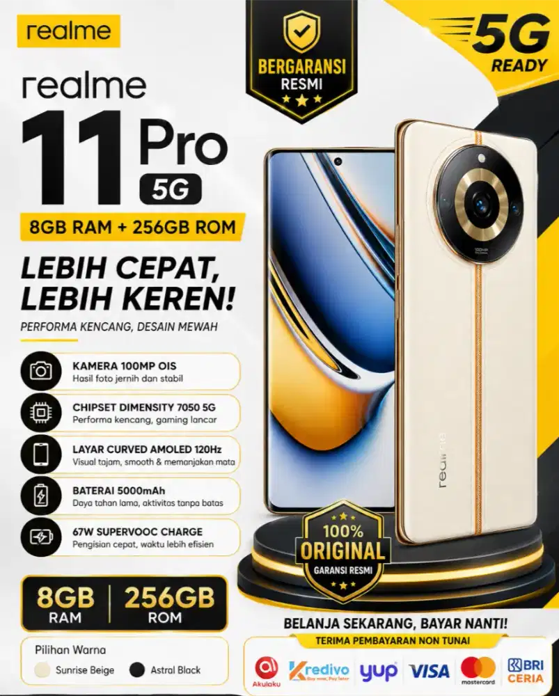 Realme 11 Pro Like New Lengkap