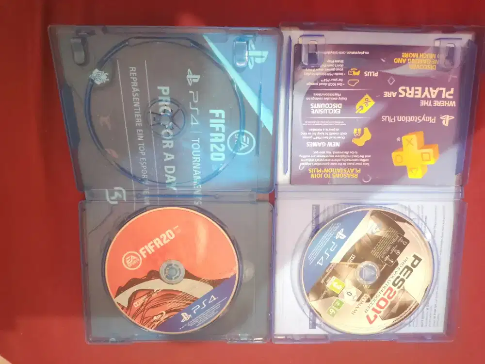 Disc game bola  PES 2017 dan FIFA 2020
