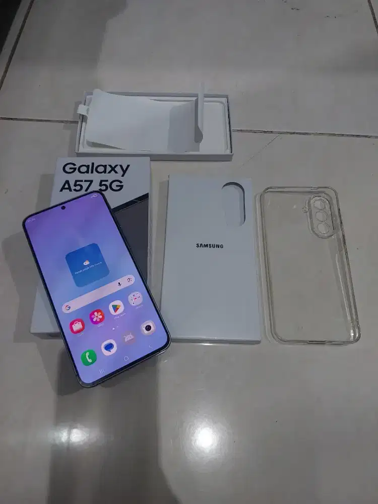 Samsung galaxy A57 5G 8/256 sein Fullset no minuss