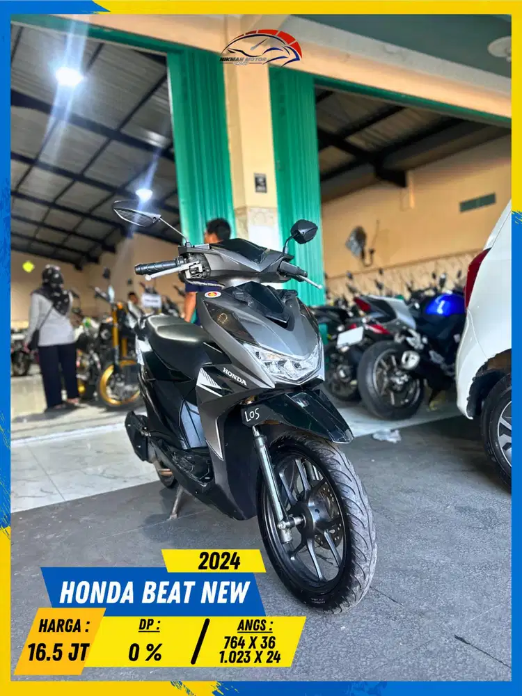 HONDA BEAT NEW 2024 NDANG PANTAU BOLOH HIKMAH MOTOR KEPUH MALANG