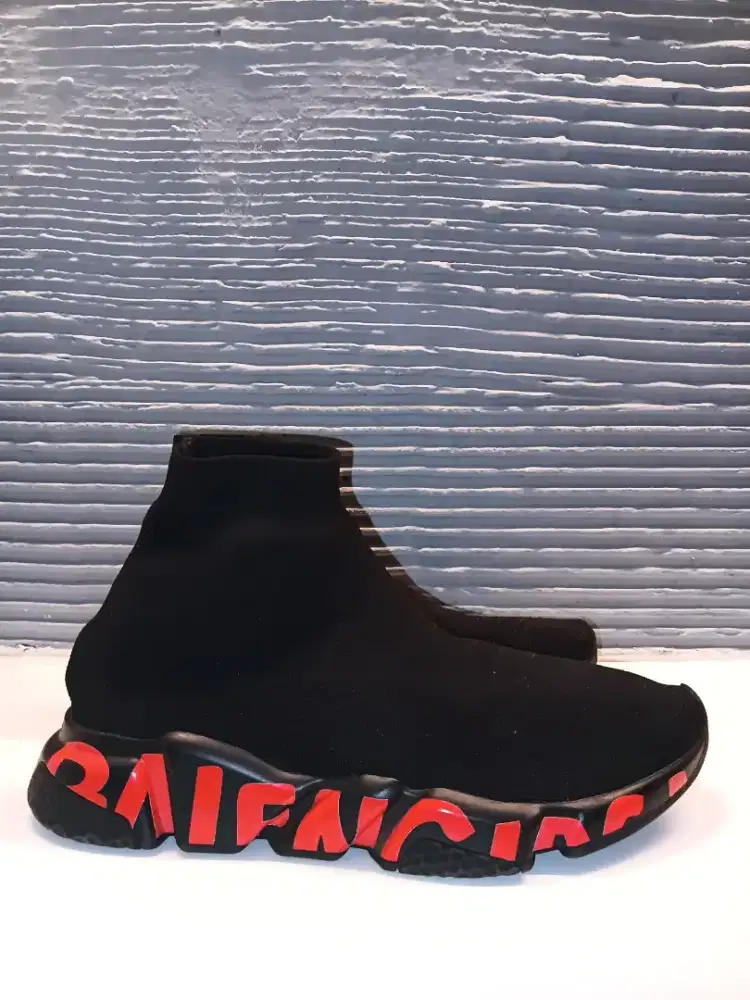 Balenciaga Speed Trainer Red Sole Authentic
