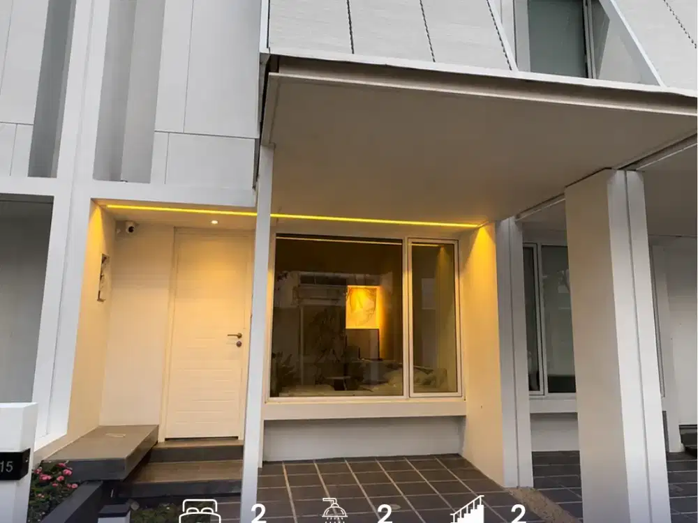 Rumah Semi Furnished Siap Huni di Inspirahaus BSD City