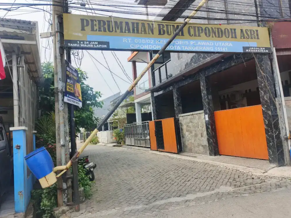 DiSEWAKAN/ DIKONTRAKAN Rumah di Cluster Bumi Cipondoh Asri
