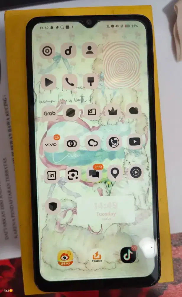 HP second oppo Y27s