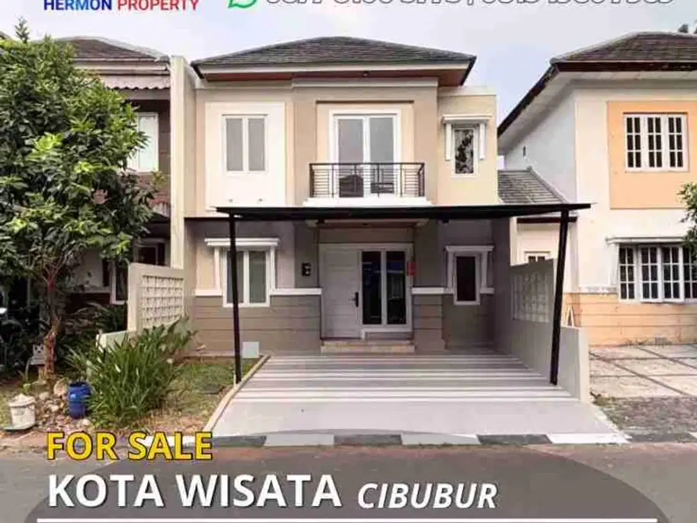 Dijual Rumah Minimalis Bangunan Besar - Harga Murah di Kota wisata Cibubur