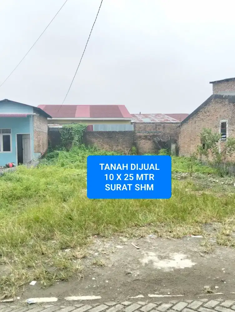 Dijual tanah darat.