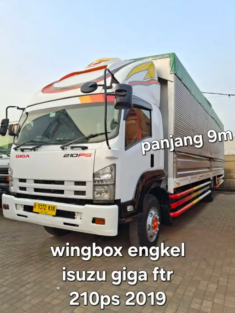 Truk Wingbox Isuzu Giga Ftr 210ps 2019
