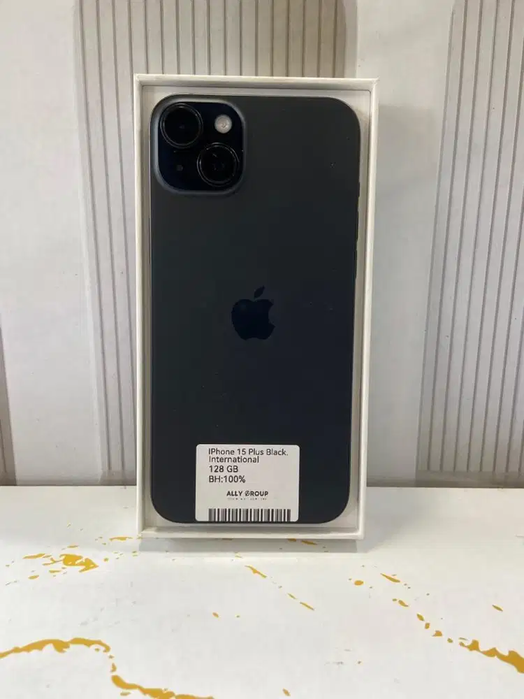 Iphone 15 plus 128gb Black