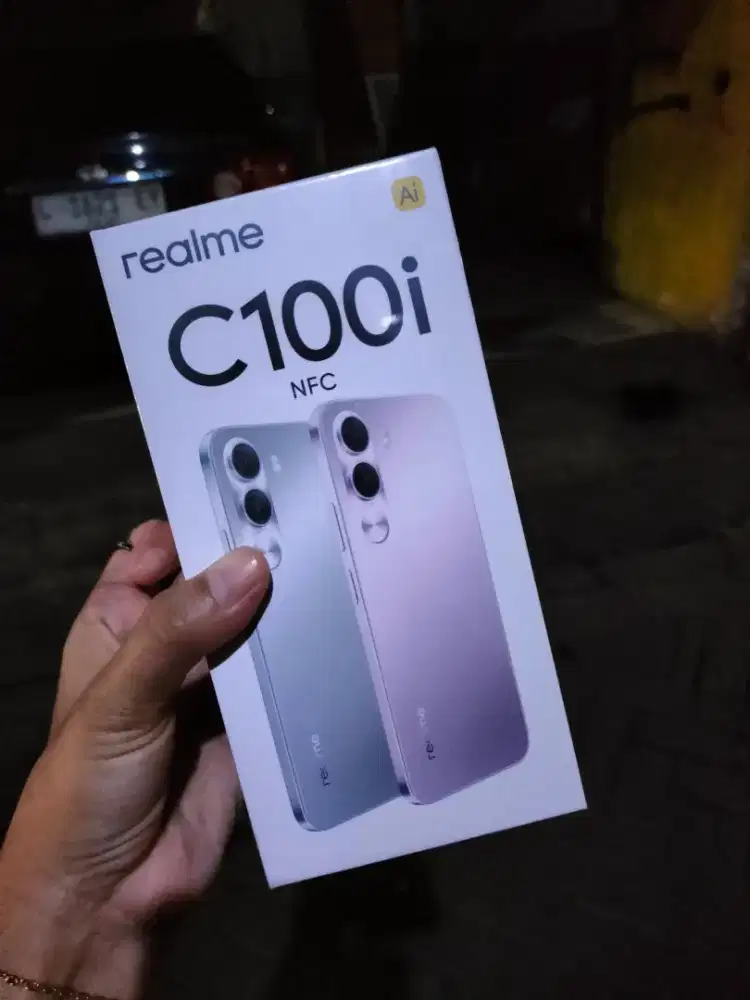 Realme C100i 4/128 baru masih segel resmi