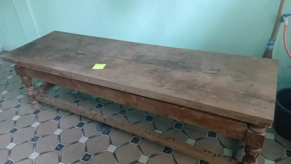 Meja Panjang Kayu Jati