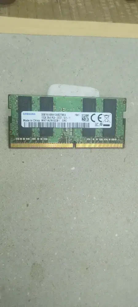 Memory Laptop 16GB ddr 4 pc 2400T