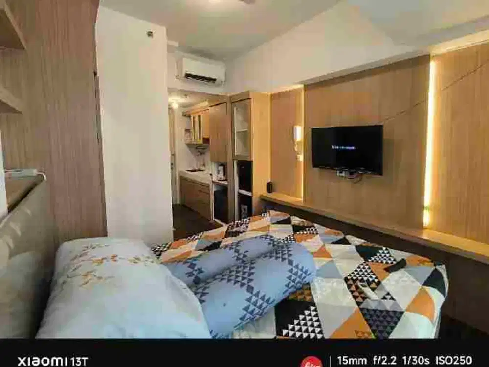 DIJUAL APARTEMEN TOKYO PIK2 TIPE STUDIO FULL FURNISH BAGUS LANTAI RENDAH VIEW TAMAN HARGA TERMURAH