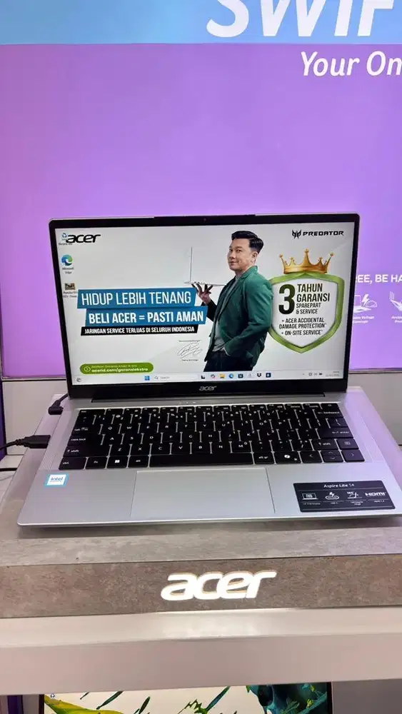 Laptop ACER Aspire Life 14 Cicilan Murah Dp Mulai 0 Proses Cepat