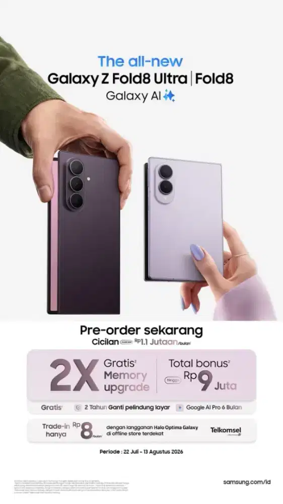 PRE-ORDER NEW GALAXY  FOLDABLE