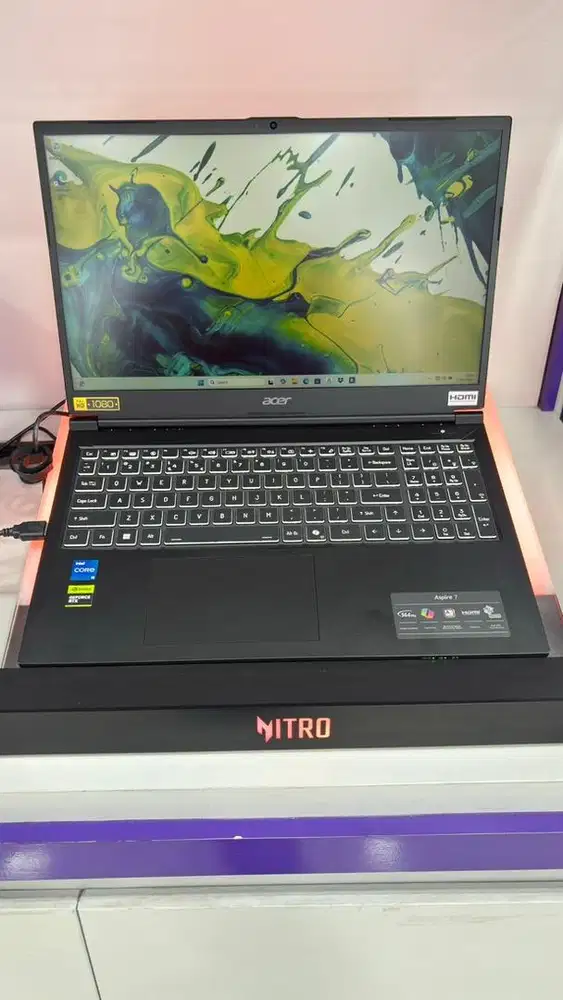 Laptop Acer Aspire 7 pro Cicilan Murah Dp Mulai 0 Proses Cepat