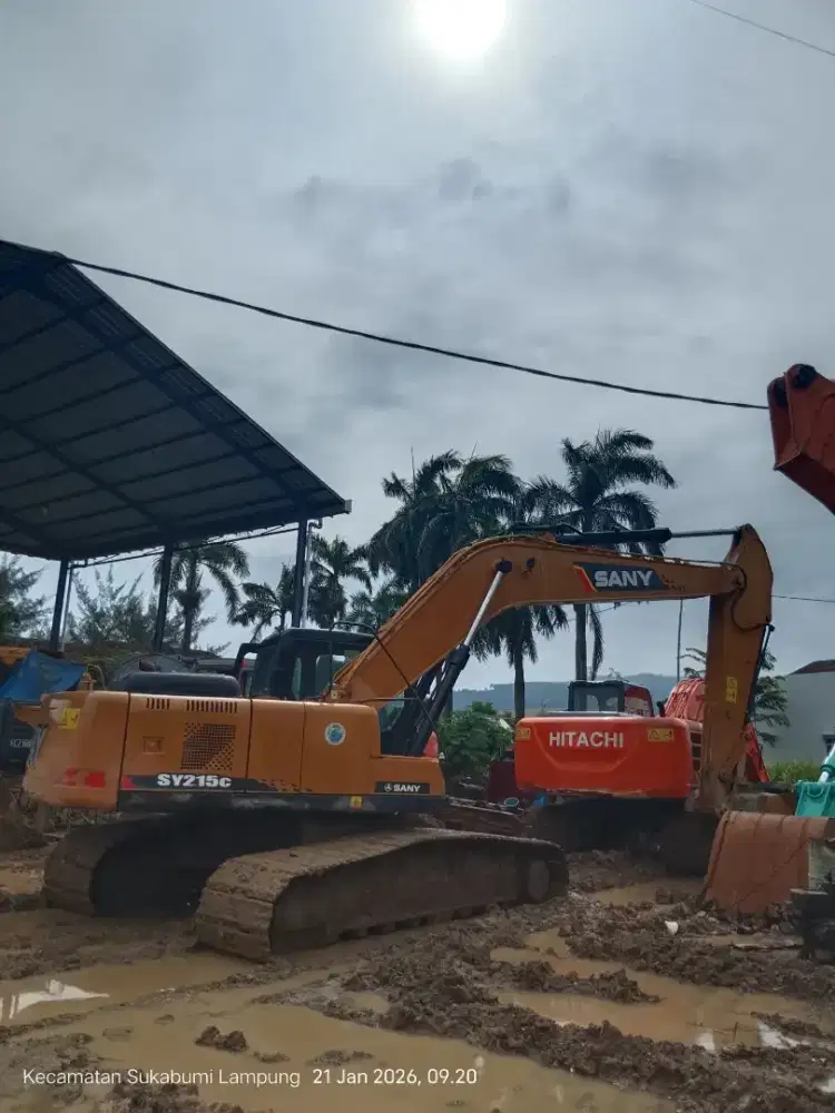 Exavator Sany SY215 tahun 2020