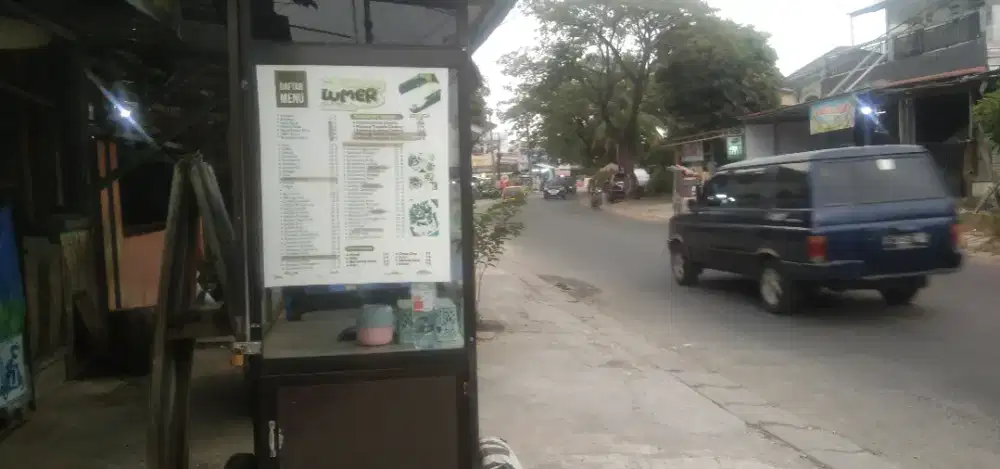 Jual gerobak pancong