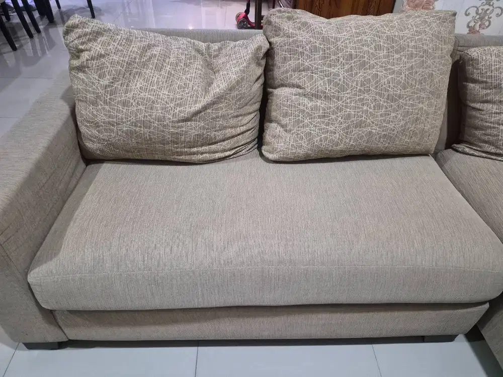 SOFA L WRN CREAM