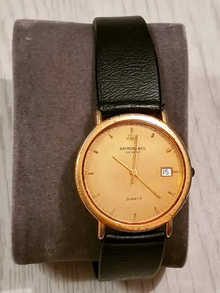 Jam tangan Raymond Weil 18k geneva quartz