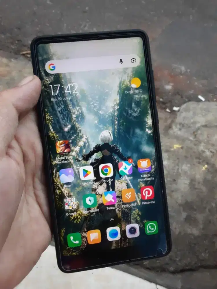 Mi mix 2 6/64 mulus ada NFC