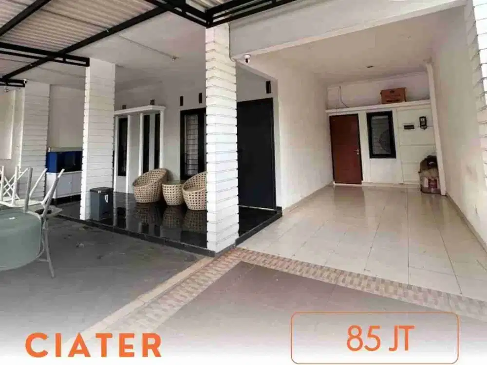 Disewa rumah diciater serpong semi furnis