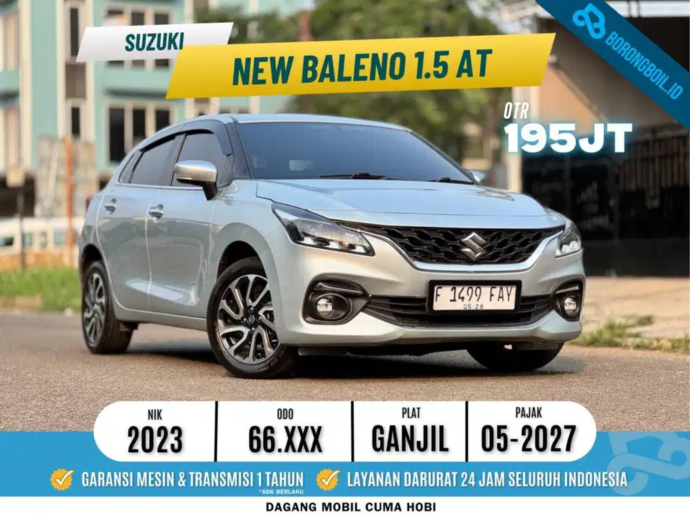 Suzuki New Baleno 1.4 AT 2023 Abu-Abu