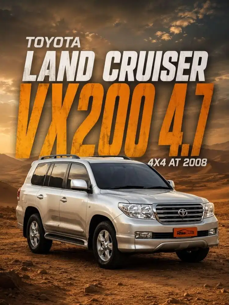 Toyota Land Cruiser VX 200 4.7 4x4 AT Tahun 2008