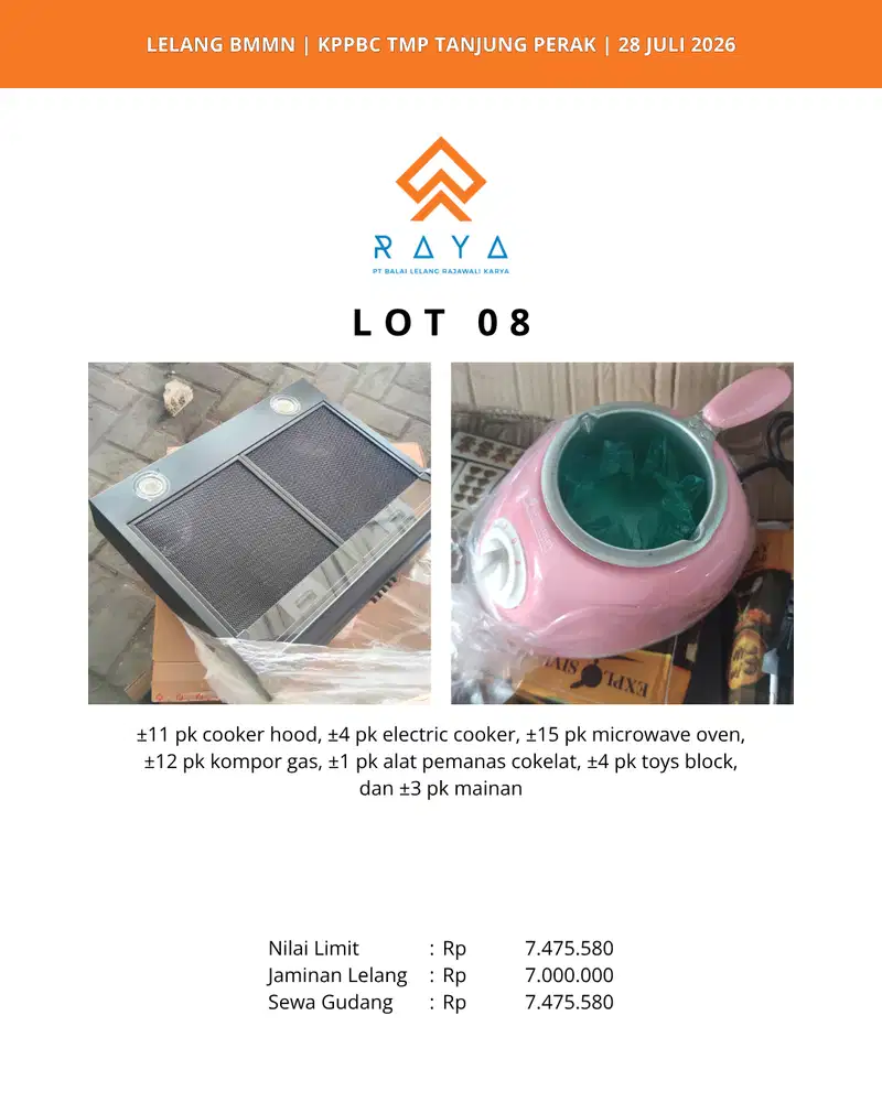 COOKER HOOD, ELECTRIC COOKER, MICROWAVE OVEN, KOMPOR GAS, DLL