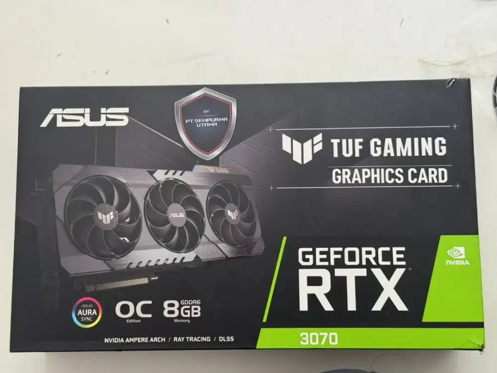 ASUS TUF Gaming GeForce RTX 3070 OC 8GB GDDR6