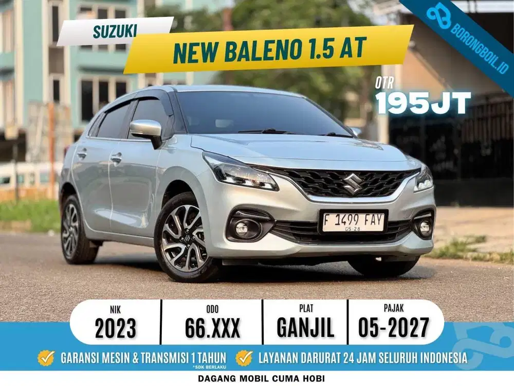 NEW BALENO 1.4 AT 2023 SIAP PAKAI