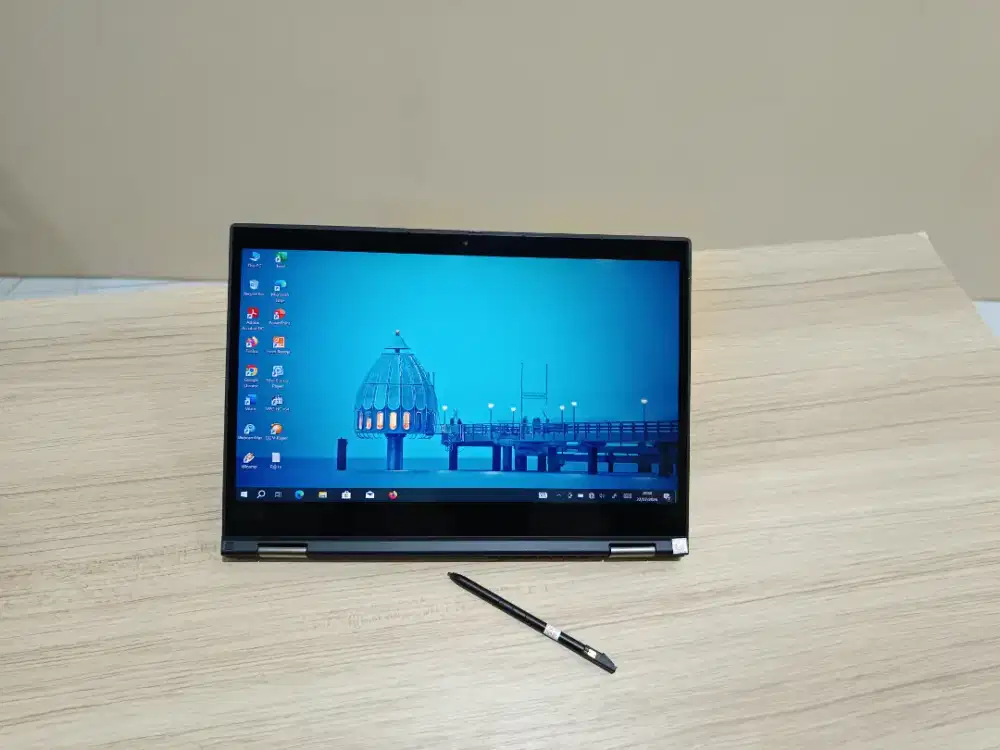 Thinkpad Yoga X390 i5 touchscreen lyr bs dilipat,ssd 256 murah, normal