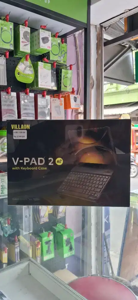 VILLAON V-PAD 2 4/128GB FREE KEYBOARD BARU,BNIB,SEGEL,GARANSI RESMI