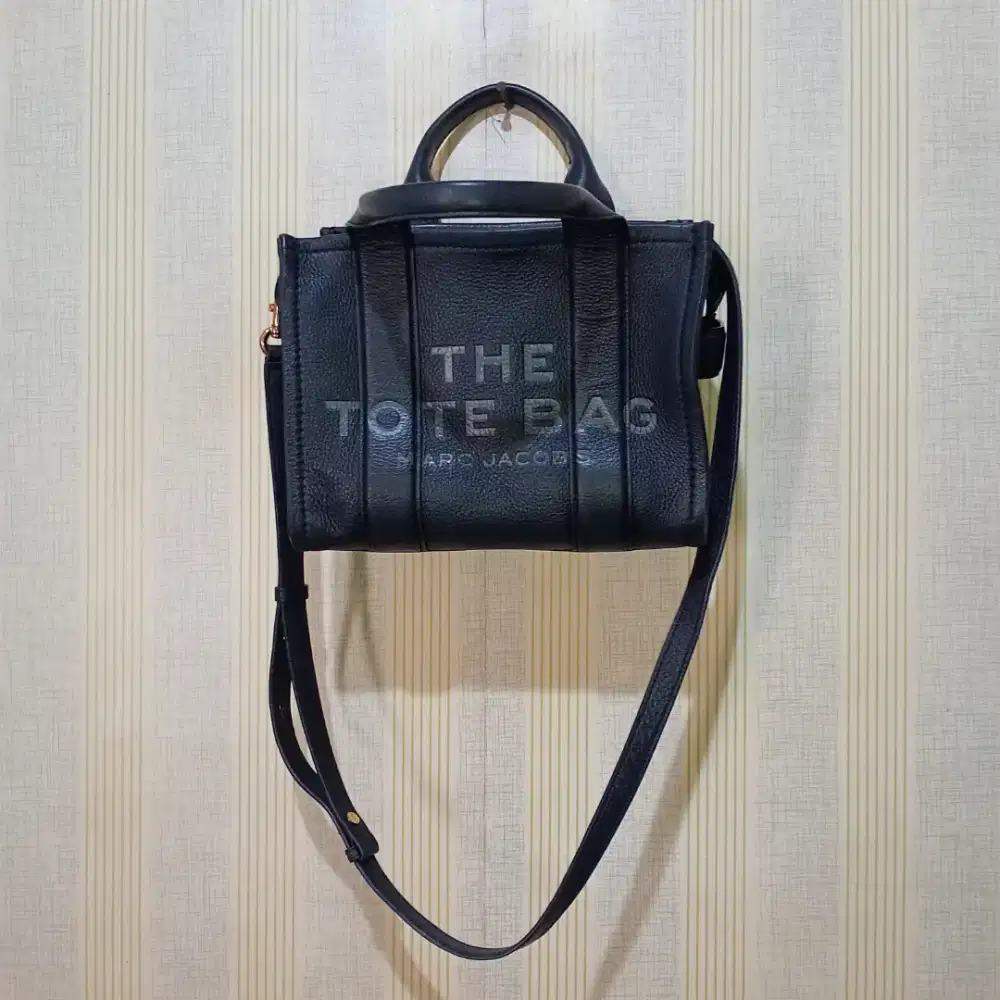 Tas MARK JACOBS The Leather Small Tote Bag