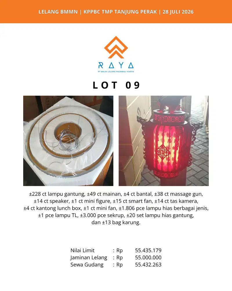LAMPU GANTUNG, LAMPU HIAS, MAINAN, BANTAL, MASSAGE GUN, SPEAKER, DLL