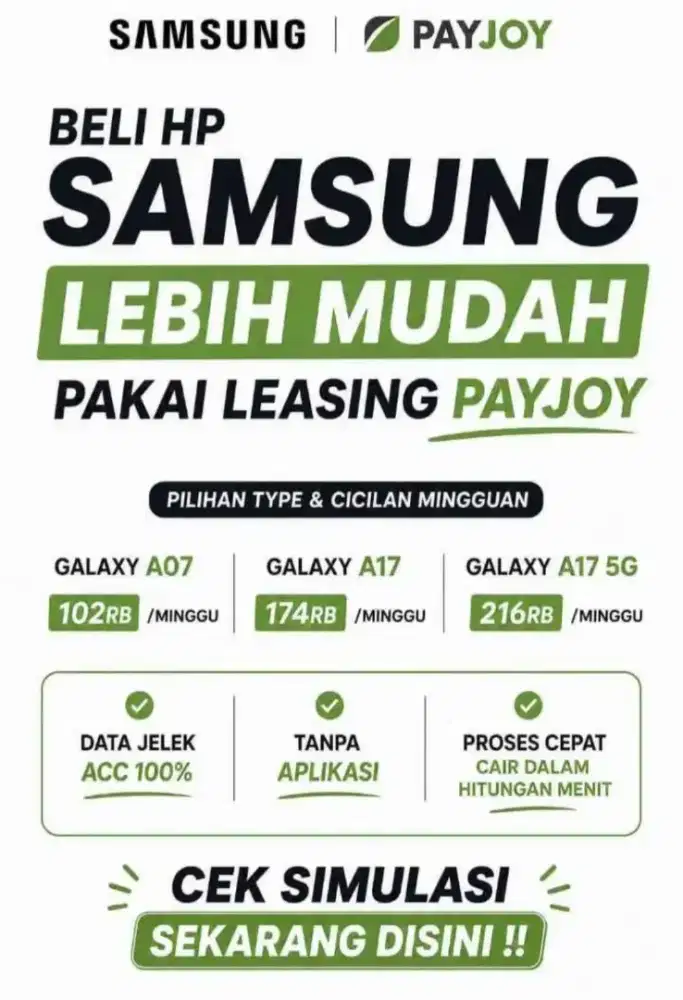 Cicilan Handphone Tanpa BI Checking Dan Aplikasi